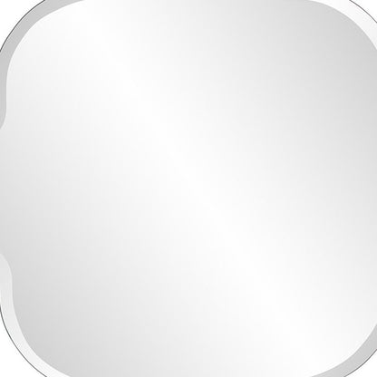 36" Quatrefoil Unframed Accent Mirror HomeRoots