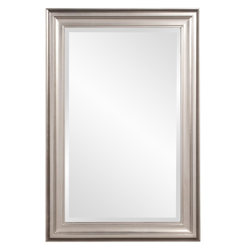 33" Silver Framed Accent Mirror HomeRoots