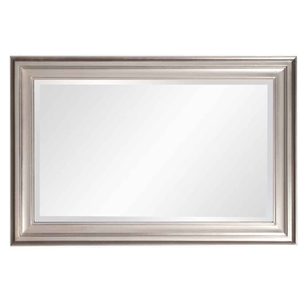 33" Silver Framed Accent Mirror HomeRoots