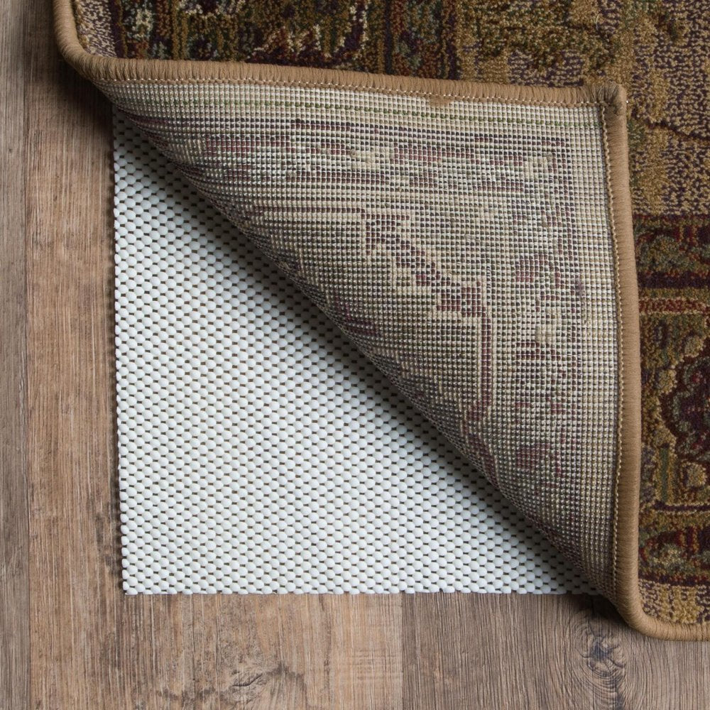 8' x 10' Beige Non Slip Rug Pad HomeRoots