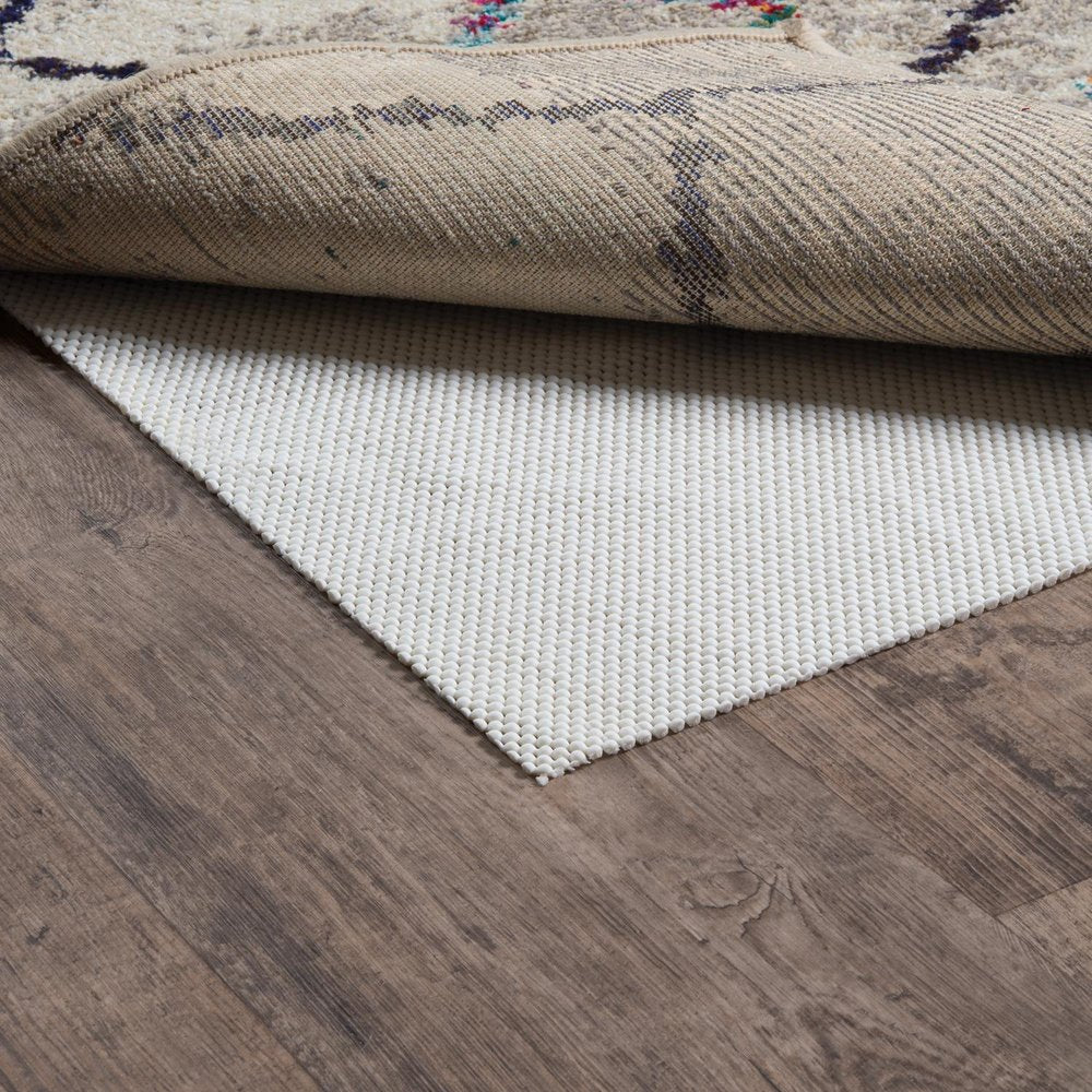 8' x 10' Beige Non Slip Rug Pad HomeRoots