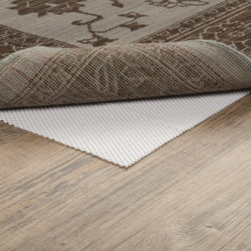 8' x 10' Beige Non Slip Rug Pad HomeRoots