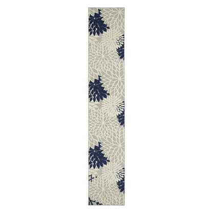 4' X 6' Black And White Indoor Outdoor Area Rug HomeRoots
