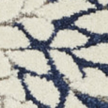 4' X 6' Black And White Indoor Outdoor Area Rug HomeRoots