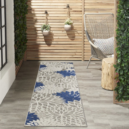 4' X 6' Black And White Indoor Outdoor Area Rug HomeRoots