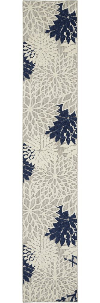 4' X 6' Black And White Indoor Outdoor Area Rug HomeRoots