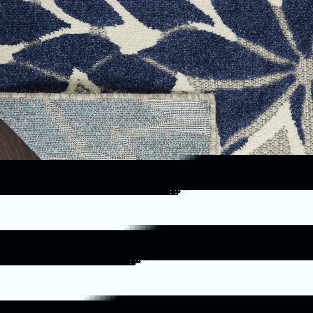 4' X 6' Black And White Indoor Outdoor Area Rug HomeRoots