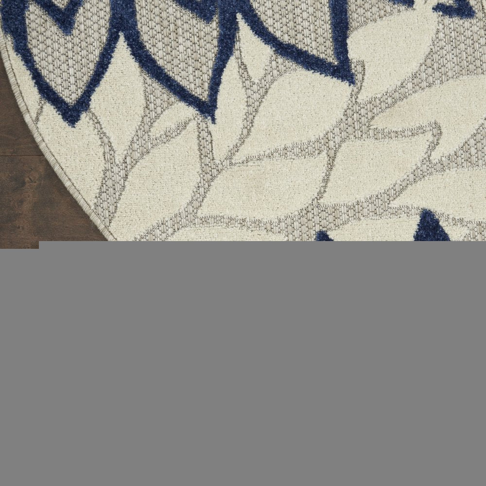 4' X 6' Black And White Indoor Outdoor Area Rug HomeRoots