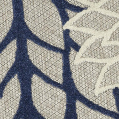4' X 6' Black And White Indoor Outdoor Area Rug HomeRoots