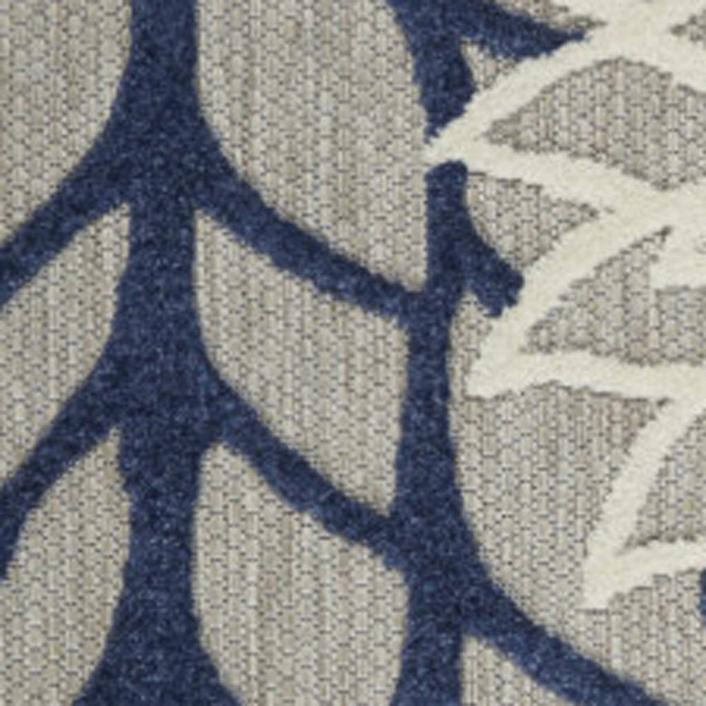 4' X 6' Black And White Indoor Outdoor Area Rug HomeRoots