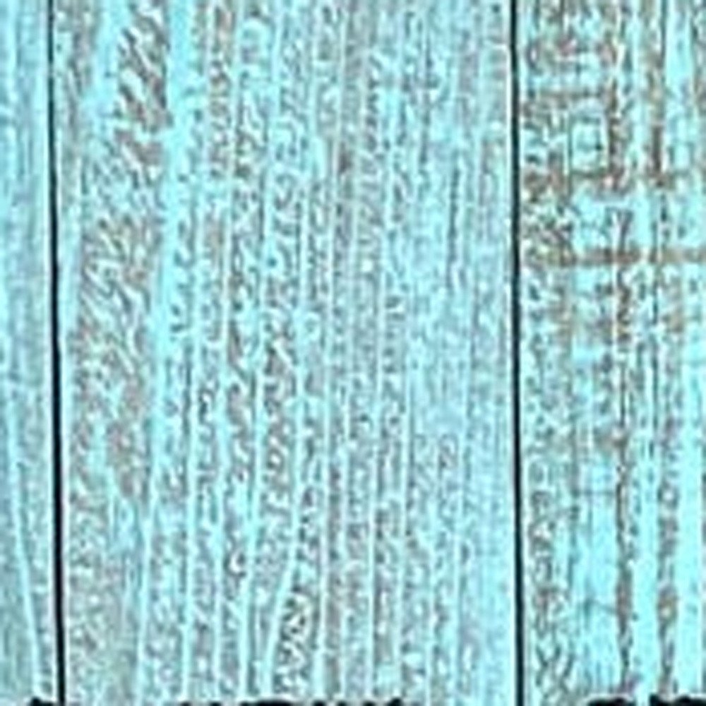5' Rustic Light Aqua Blue Front Porch Welcome Sign HomeRoots
