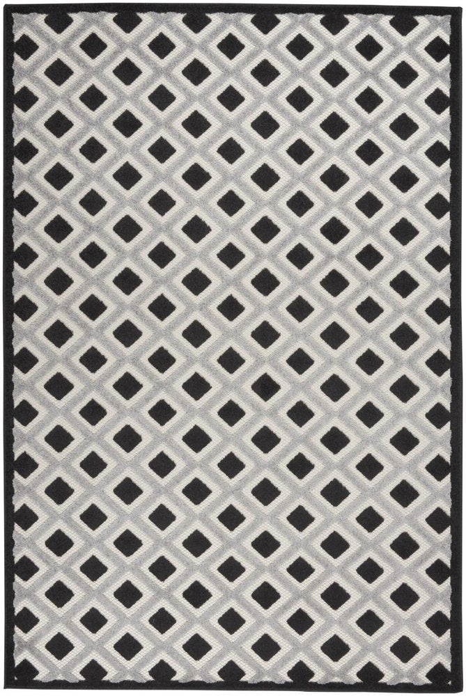 8' X 11' Blue And Gray Indoor Outdoor Area Rug HomeRoots
