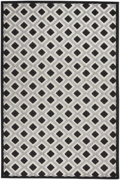 8' X 11' Blue And Gray Indoor Outdoor Area Rug HomeRoots