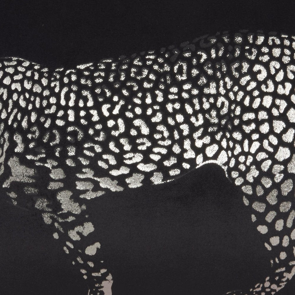 Black Leopard Lumbar Pillow — view 5
