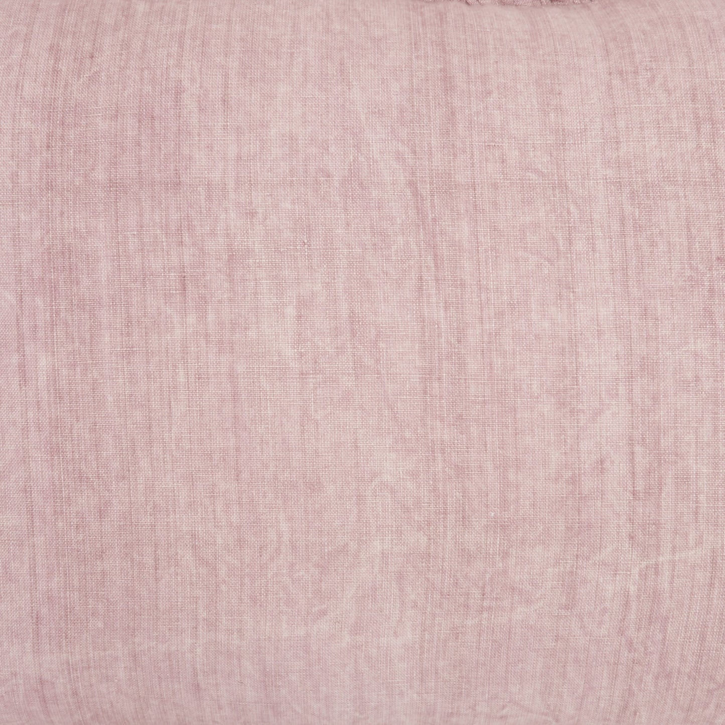 Dainty Ruffle Edged Pink Lumbar Pillow