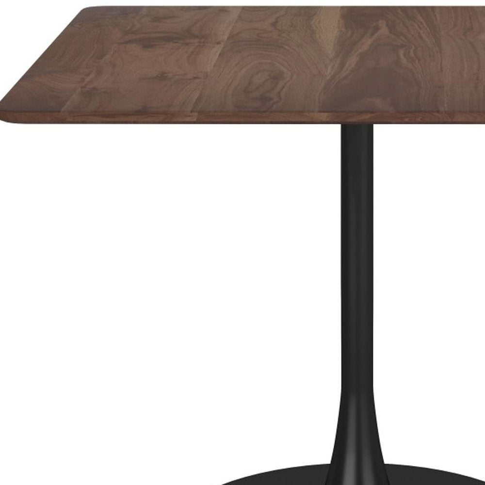 Wood and Steel Dining Table HomeRoots
