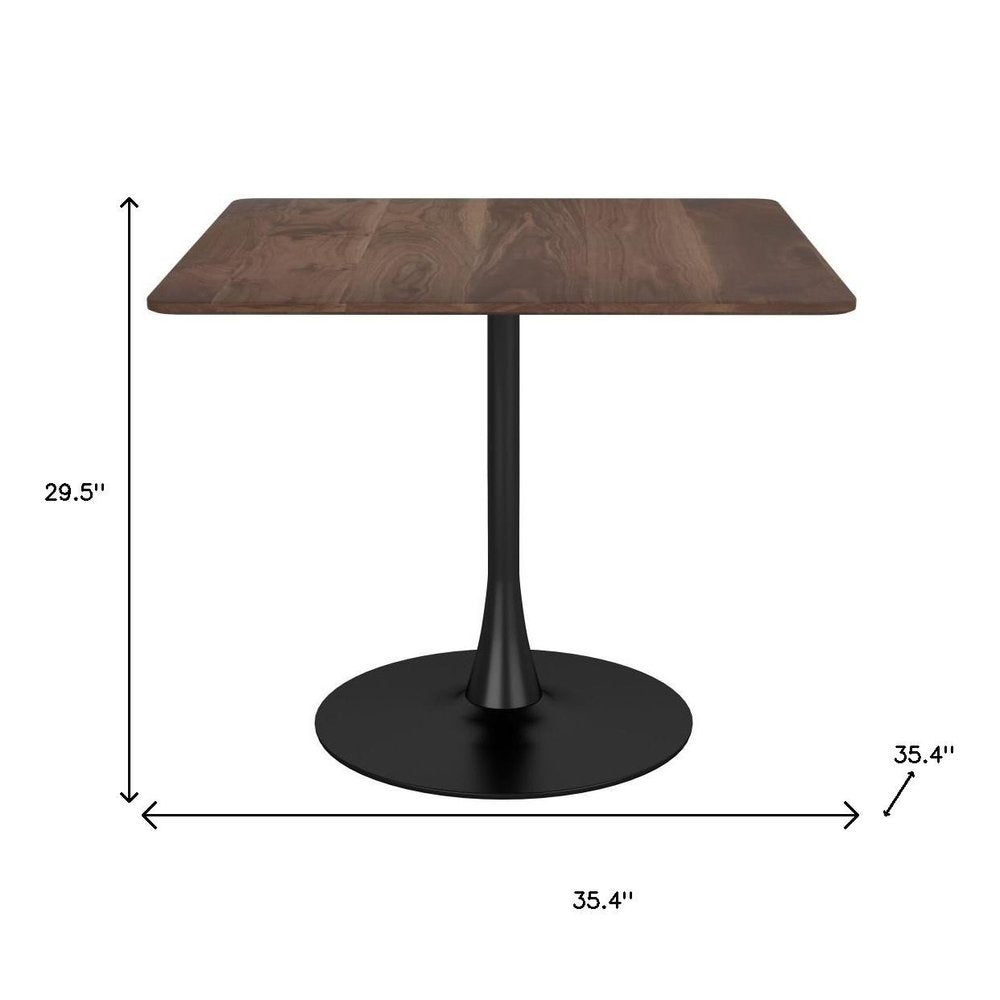 Wood and Steel Dining Table HomeRoots