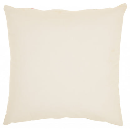 Taupe Distressed Stripes Throw Pillow