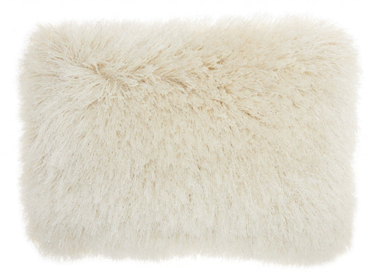 14" X 20" Cream Throw Pillow 6.0" (L) x 20.0" (W) x 14.0" (H) FurniFindUSA