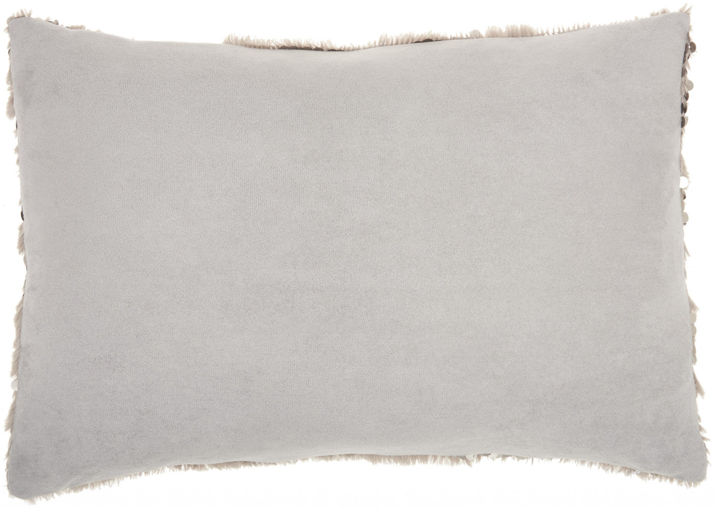 Stylish Handcrafted Grey Accent Throw Pillow