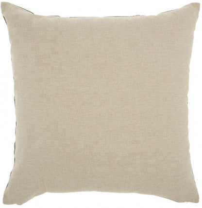 18" X 18" Green Geometric Cowhide Pillow With Sequins FurniFindUSA