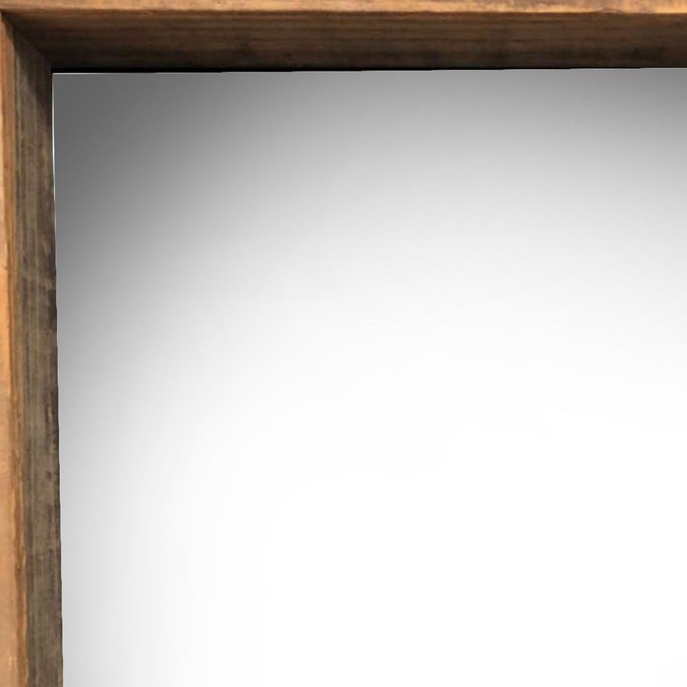 16" x 20" Gray Wood Hanging Picture Frame — view 4