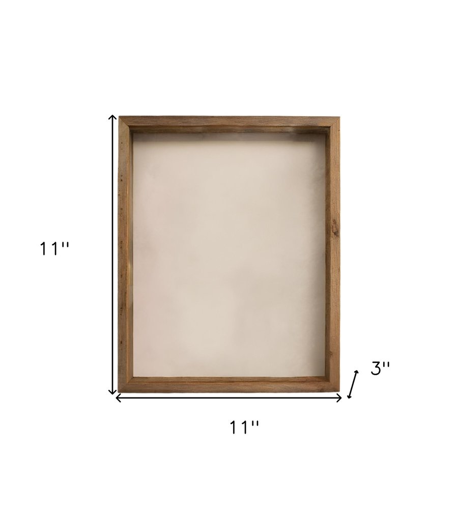 6" x 6" Gray Wood Tabletop Picture Frame HomeRoots