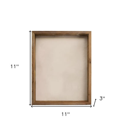 6" x 6" Gray Wood Tabletop Picture Frame HomeRoots