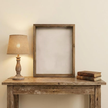 6" x 6" Gray Solid Wood Tabletop Picture Frame HomeRoots