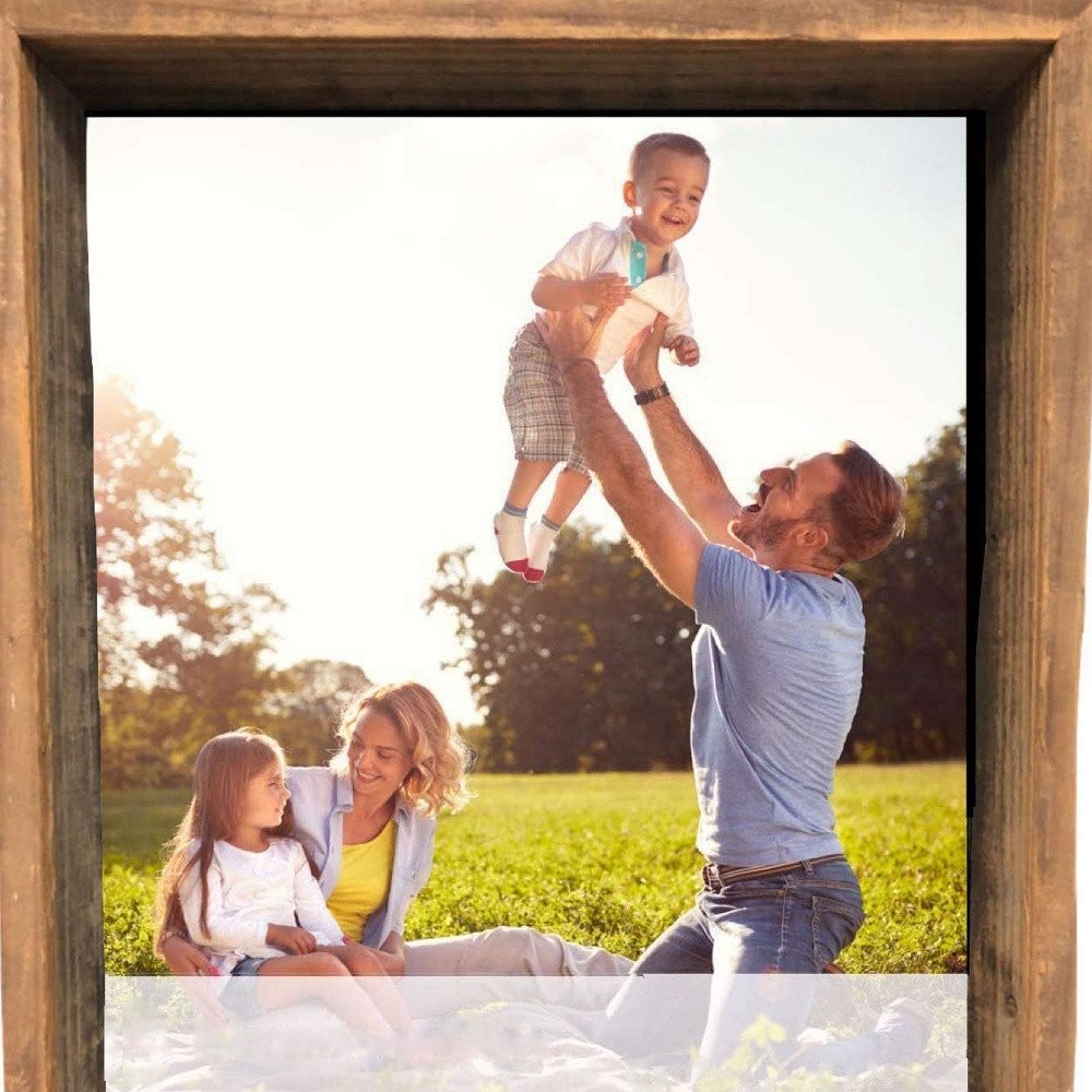 8” X 10” Rustic Farmhouse Gray Shadow Box Frame — view 6