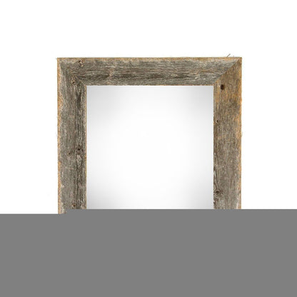 10" x 10" Gray Solid Wood Hanging Picture Frame HomeRoots