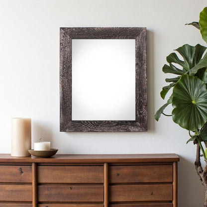 11" x 17" Black Wood Hanging Picture Frame HomeRoots
