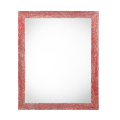 12" x 12" Red Solid Wood Tabletop Picture Frame HomeRoots