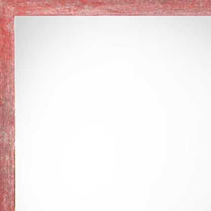 12" x 16" Red Wood Hanging Picture Frame HomeRoots