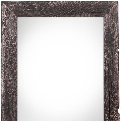 12" x 18" Black Wood Hanging Picture Frame HomeRoots