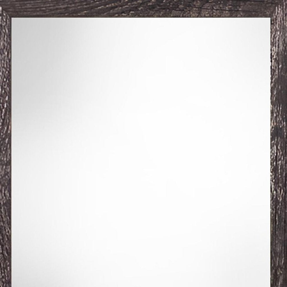 12" x 24" Black Wood Hanging Picture Frame HomeRoots