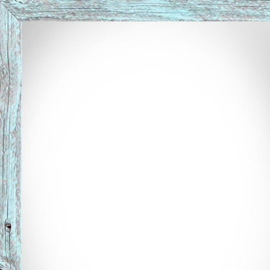 13" x 19" Blue Wood Hanging Picture Frame HomeRoots