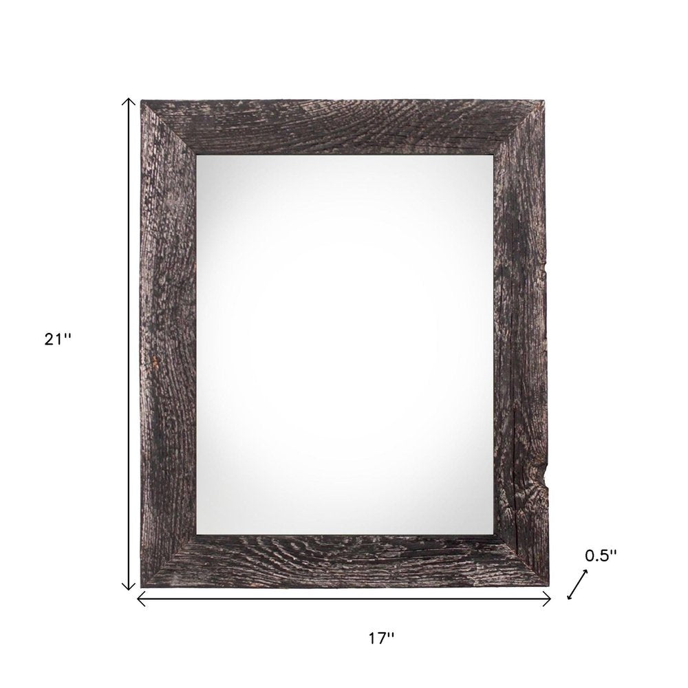 14" x 18" Black Wood Hanging Picture Frame HomeRoots