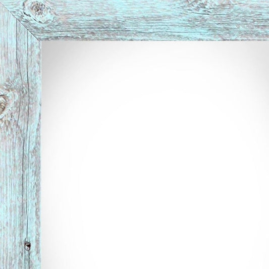 14" x 18" Blue Wood Hanging Picture Frame HomeRoots