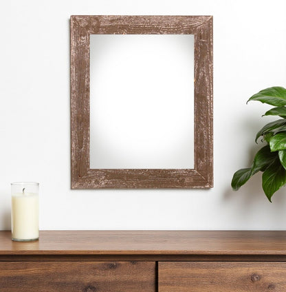 14" x 18" Espresso Solid Wood Hanging Picture Frame HomeRoots