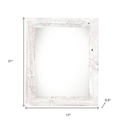 14" x 18" White Wood Hanging Picture Frame HomeRoots