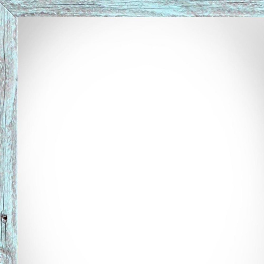 16" x 20" Blue Wood Hanging Picture Frame HomeRoots