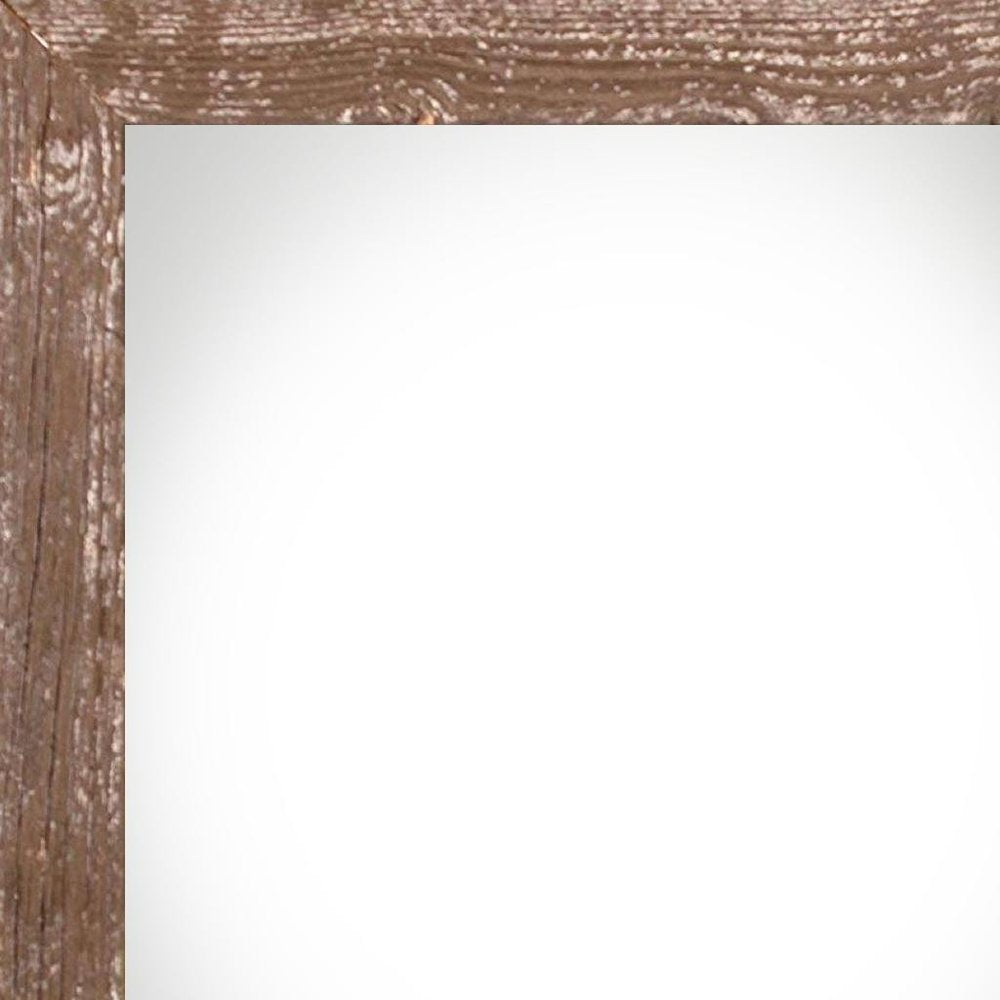 18" x 24" Brown Wood Hanging Picture Frame HomeRoots