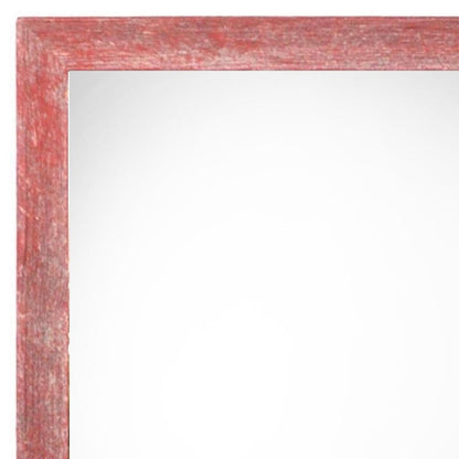 18" x 24" Red Wood Hanging Picture Frame HomeRoots