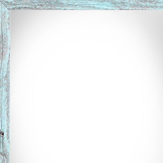 20" x 24" Blue Wood Hanging Picture Frame HomeRoots