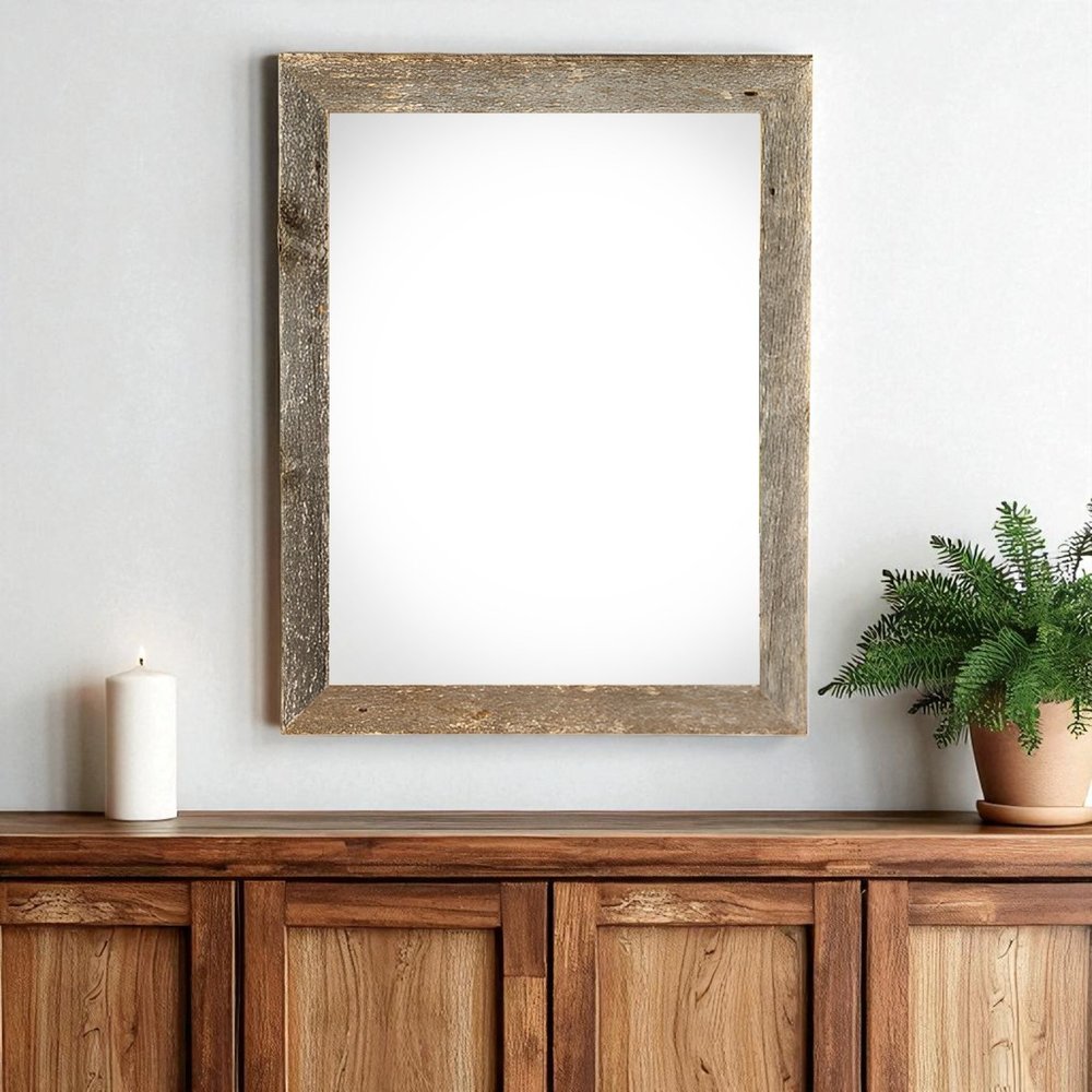 20" x 24" Gray Wood Hanging Picture Frame HomeRoots