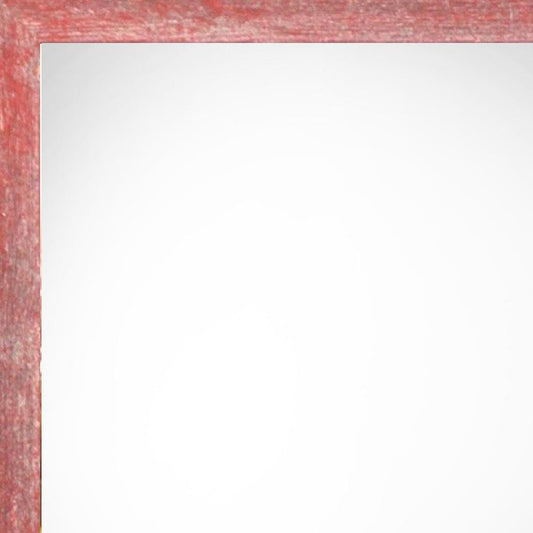 20" x 24" Red Wood Hanging Picture Frame HomeRoots