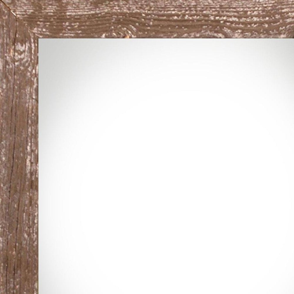 20" x 28" Brown Wood Hanging Picture Frame HomeRoots