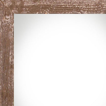 20" x 28" Brown Wood Hanging Picture Frame HomeRoots