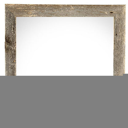 20" x 28" Gray Solid Wood Hanging Picture Frame HomeRoots